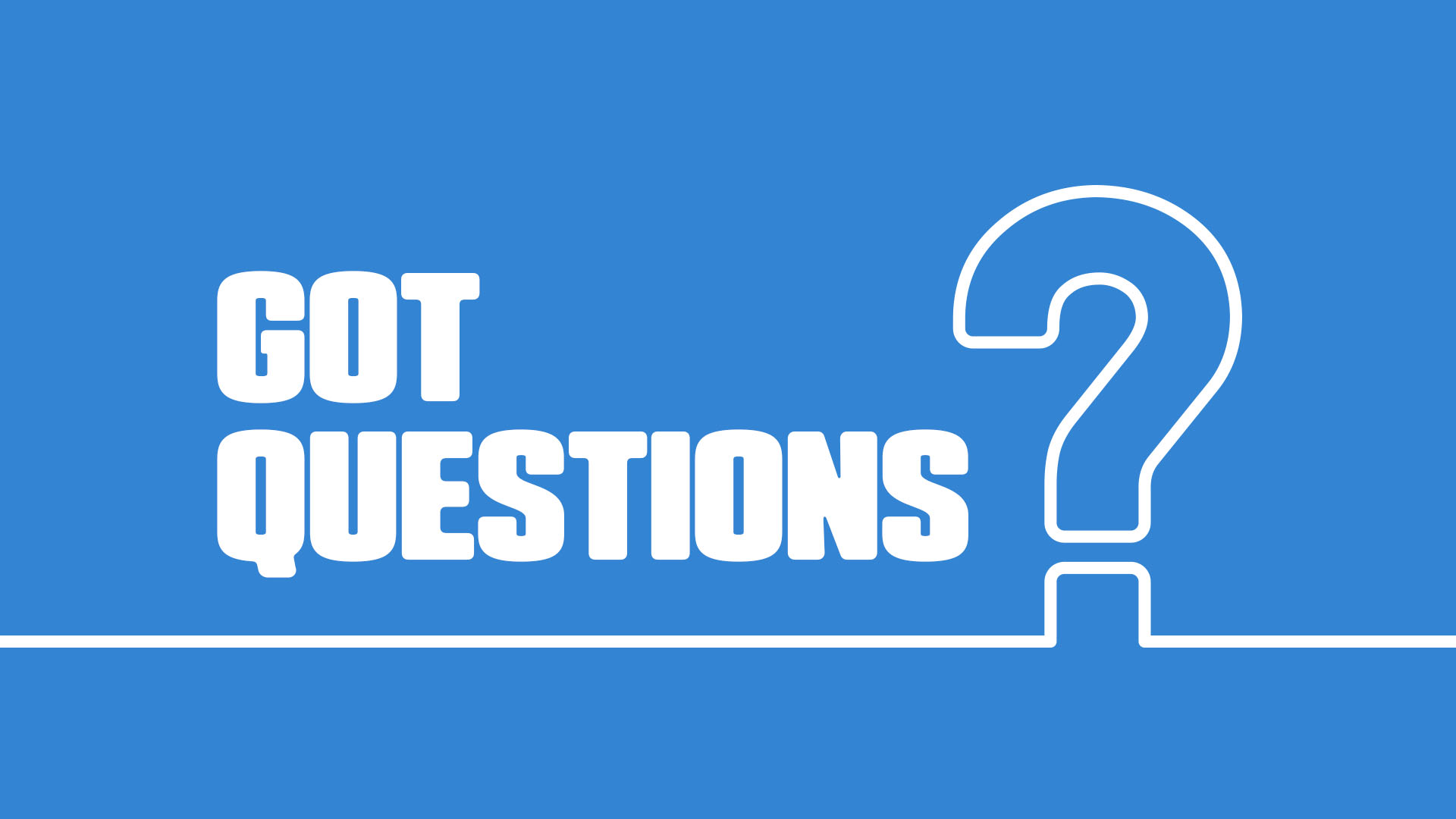 Got Questions?

Next session to be determined
Meeting at Forge Christian High School
